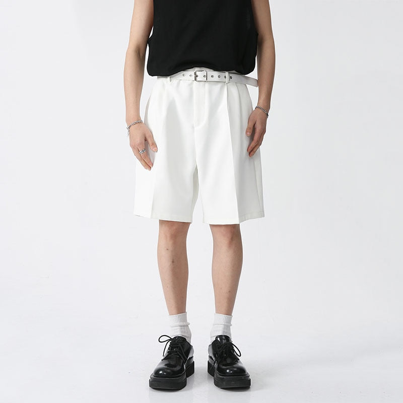 Loose Casual Short Suit Pants