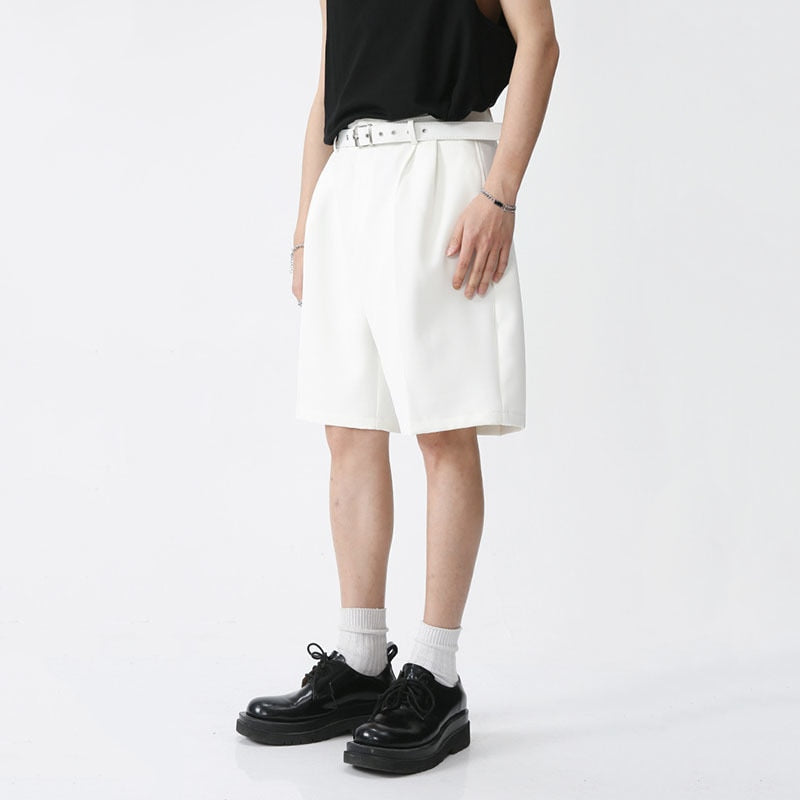 Loose Casual Short Suit Pants