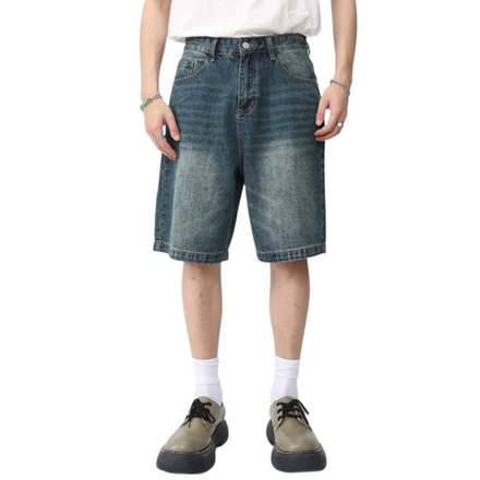 Denim Shorts Loose Korean Style