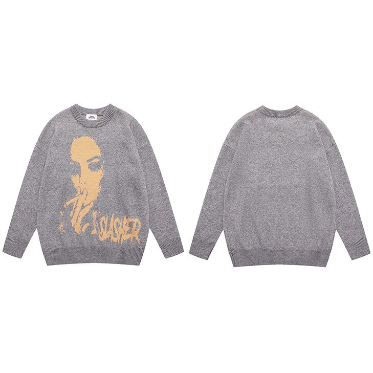 SLASHER Knitted Sweatshirt