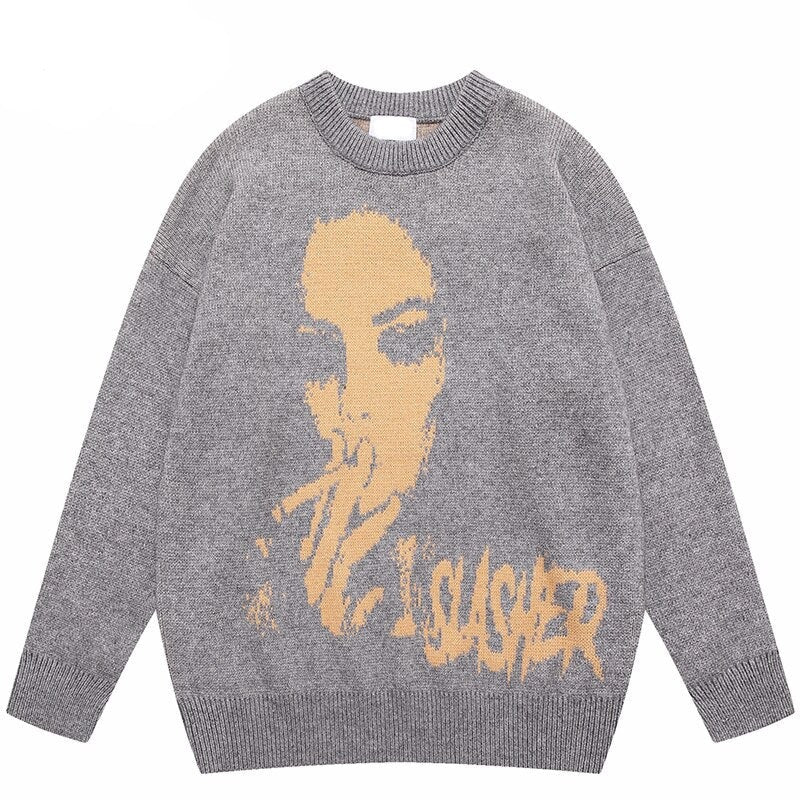 SLASHER Knitted Sweatshirt