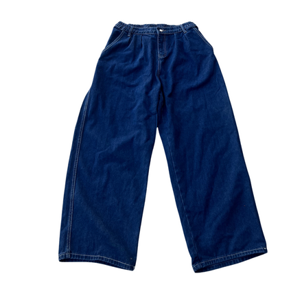 'Throwback ' Baggy Navy Denim Jeans