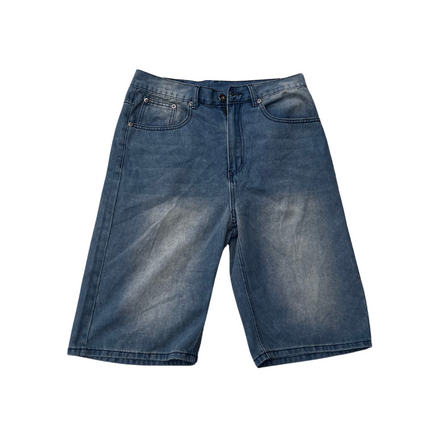 ORBITAL WASHED DENIM JORTS
