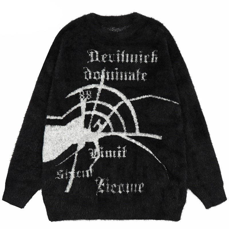 SPIDER Wool Knitted Sweater