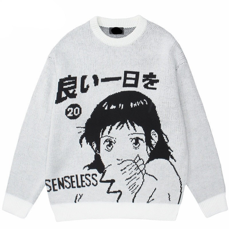 SENSELESS Wool Knitted Sweater